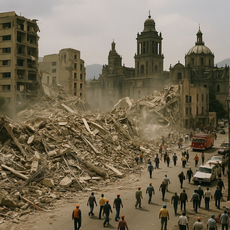 Mexico City earthquake causes major destruction