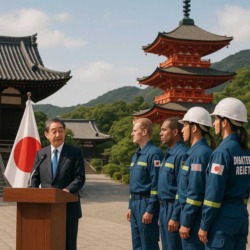 Japan strengthens international disaster cooperation