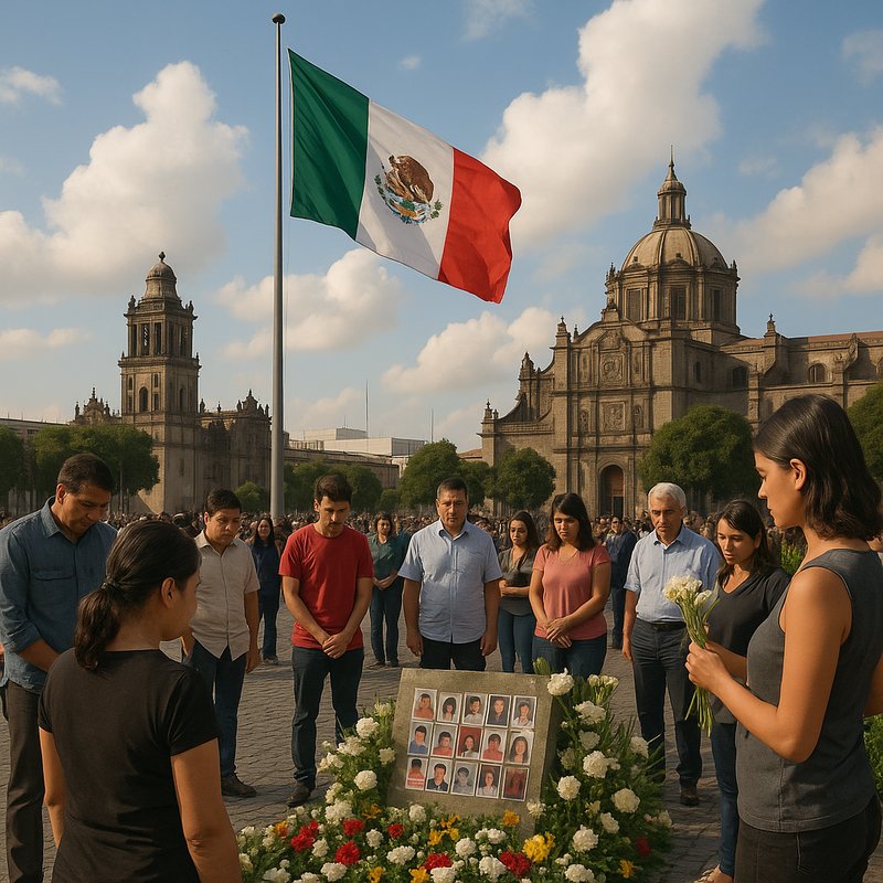 Mexico commemorates earthquake victims