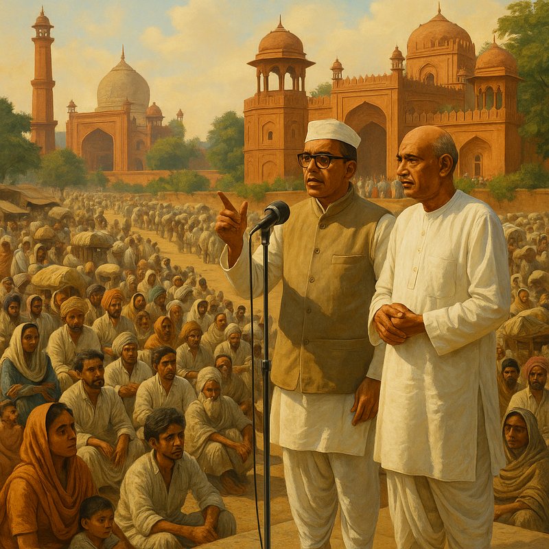 Indian leaders address refugee crisis after partition
