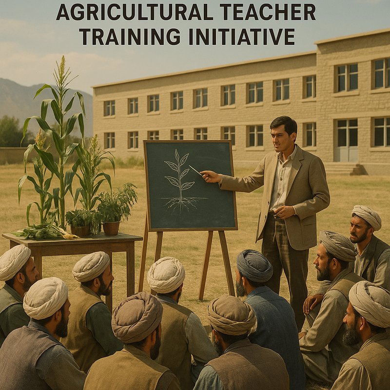 Afghanistan Launches National Agricultural Teacher Training Initiative