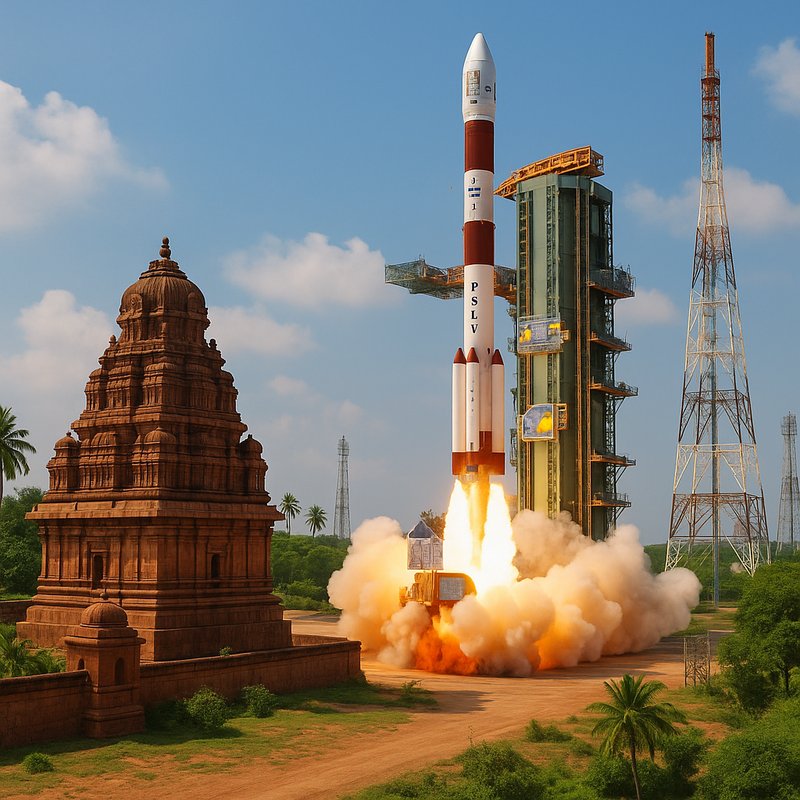 India launches weather monitoring satellite mission