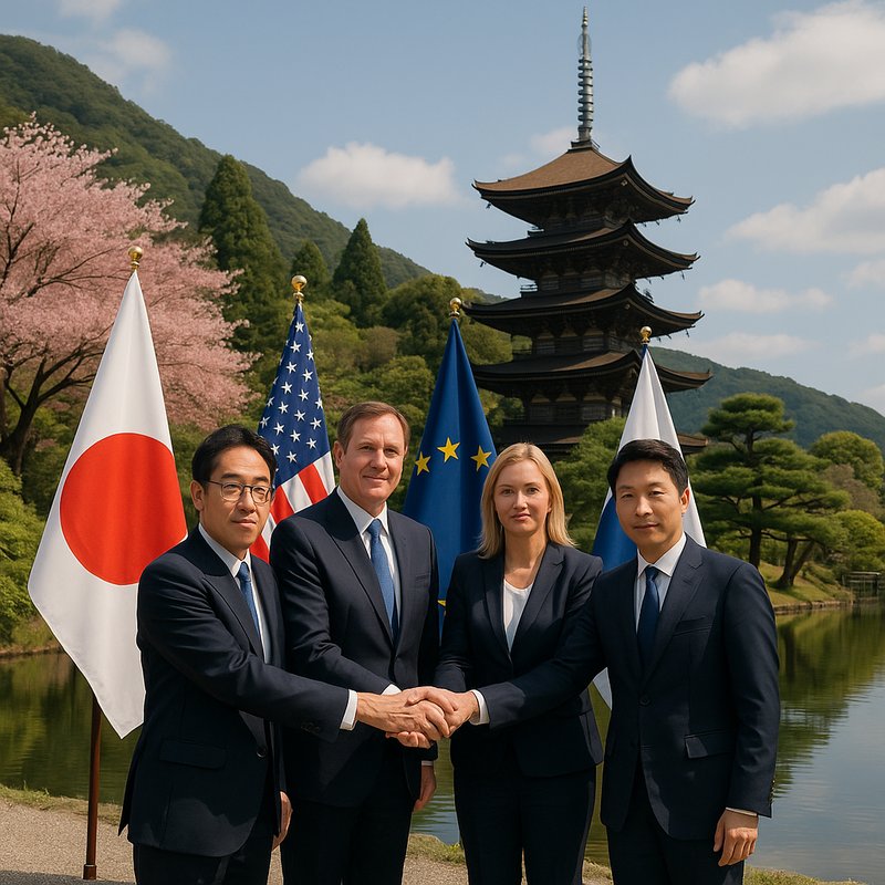 Japan strengthens international security cooperation