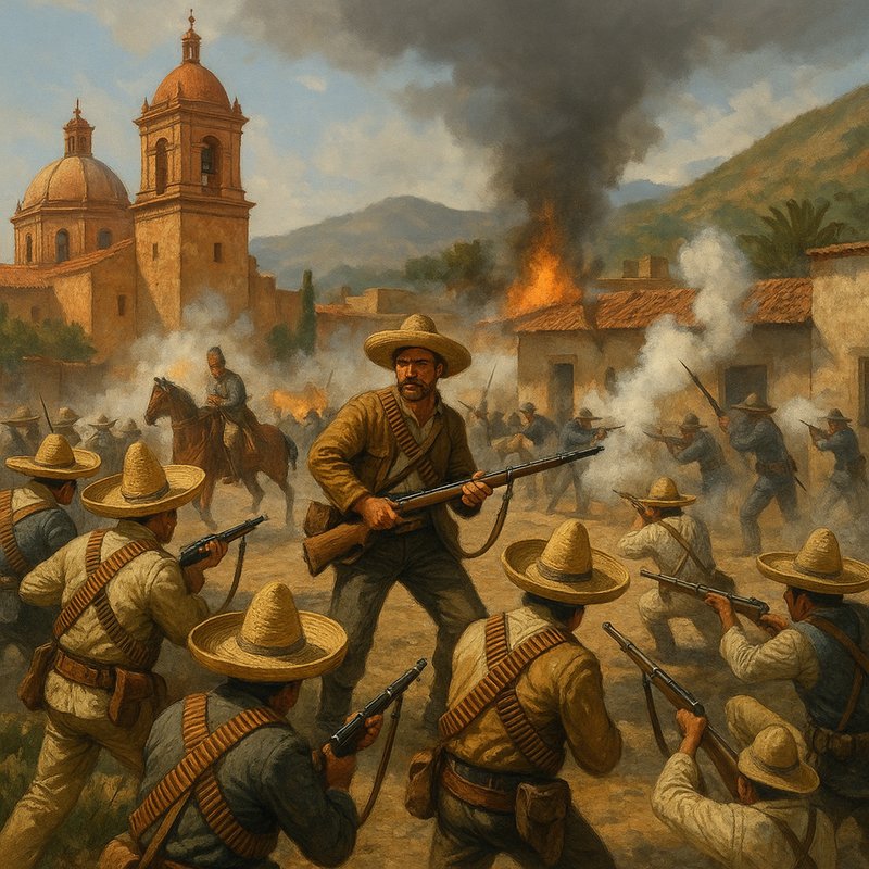 Revolutionary conflicts continue across Mexico