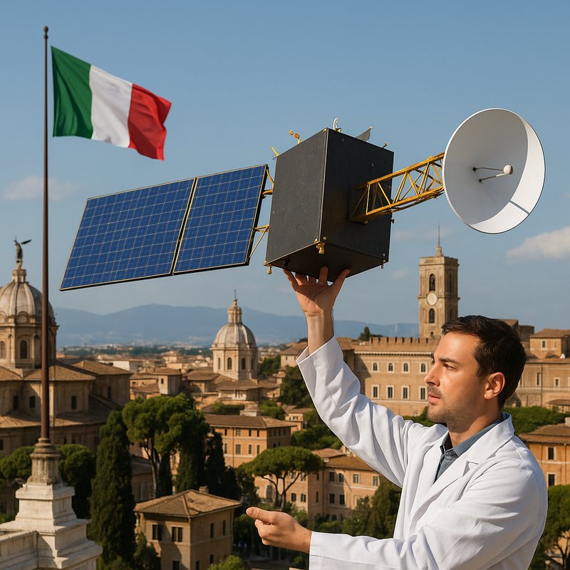 Italy launches communications satellite research project