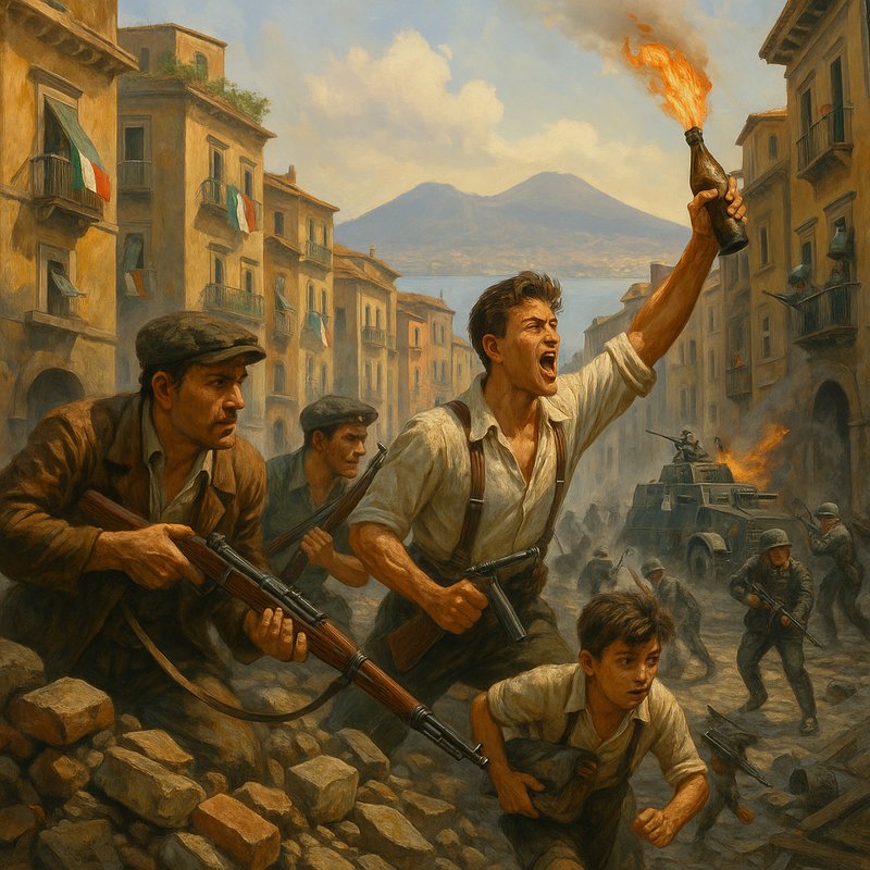 Naples uprising continues against German forces