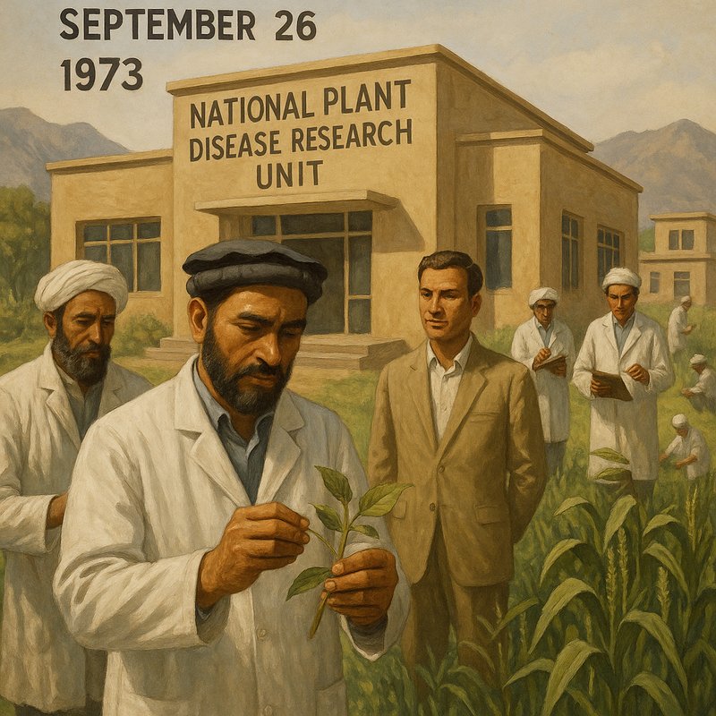 Afghanistan Establishes National Plant Disease Research Unit