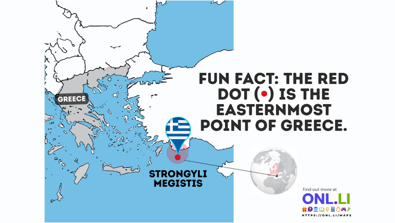Strongyli Megistis: Greece’s Easternmost Point