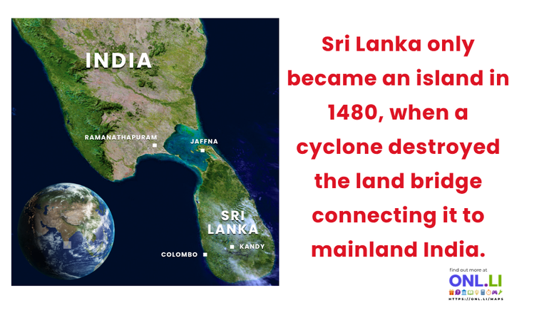 How Sri Lanka Became Separated from India