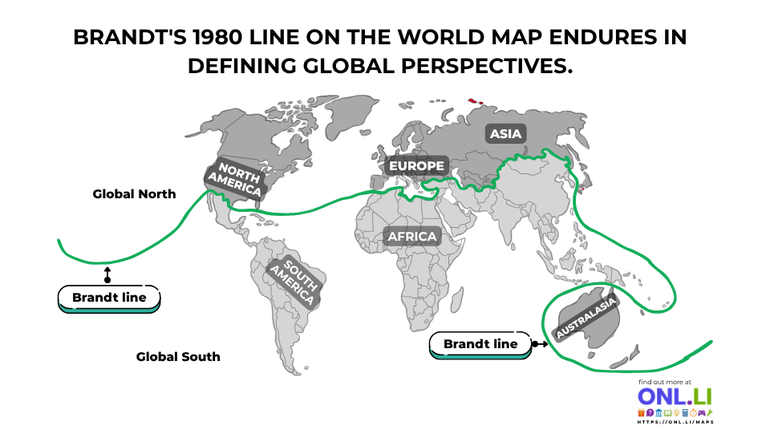 Brandt’s 1980 Line and the Global North-South Divide